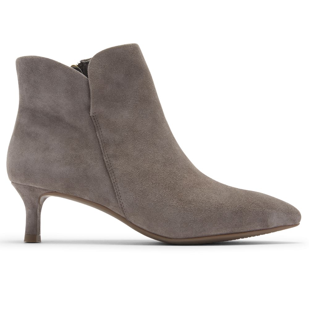 Rockport Total Motion Alaiya - Womens Ankle Boots - Taupe - NZ (LWC-136740)